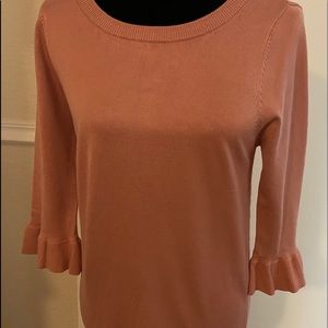 BB Dakota Rose Blush Sweater Mini Dress